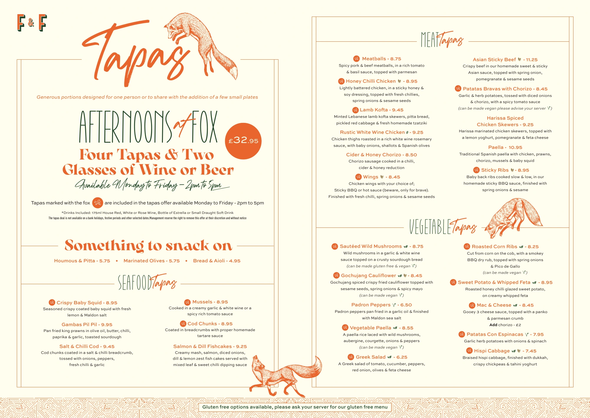 Food / Main menu, PDF page 1 of 2