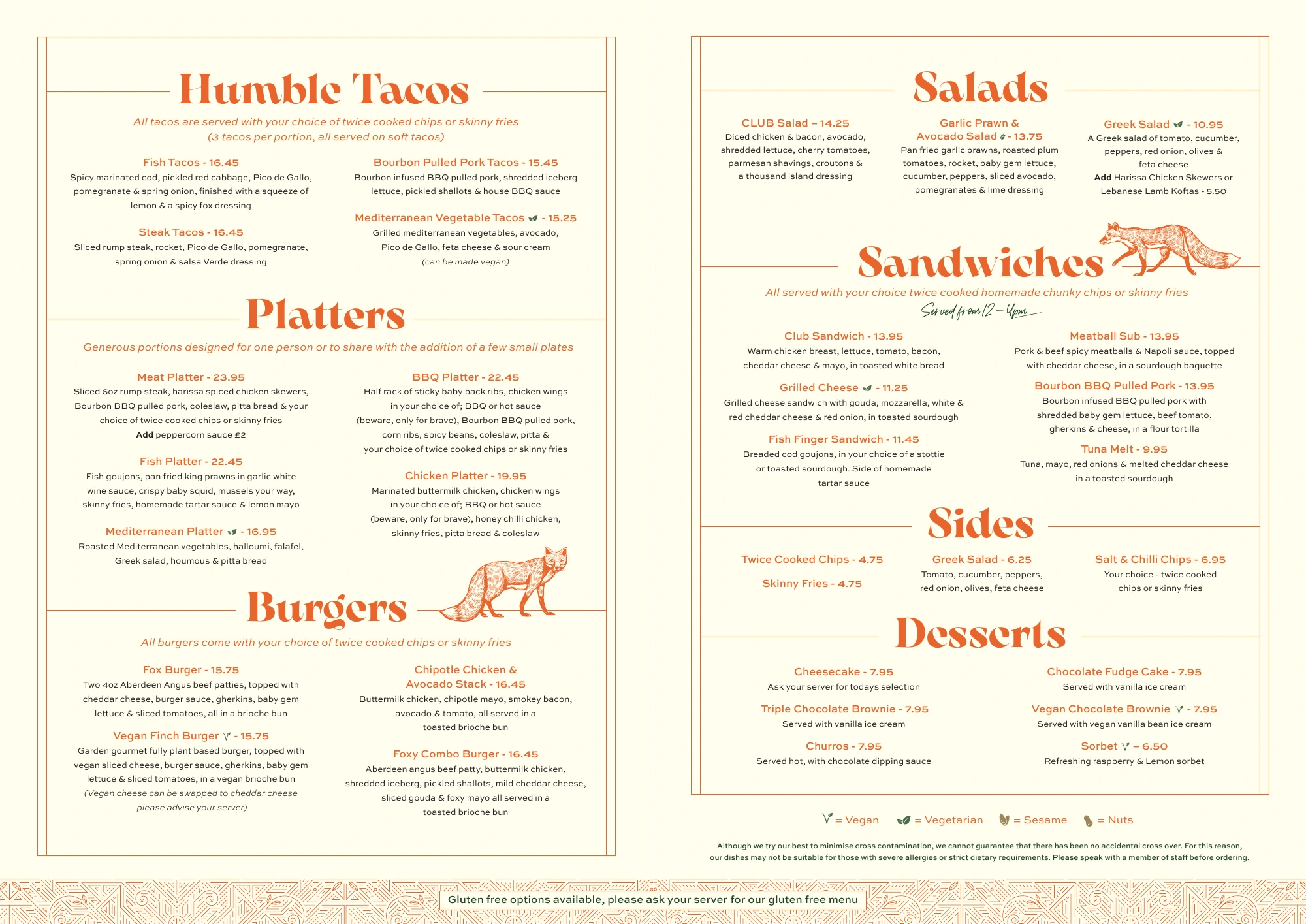 Food / Main menu, PDF page 2 of 2